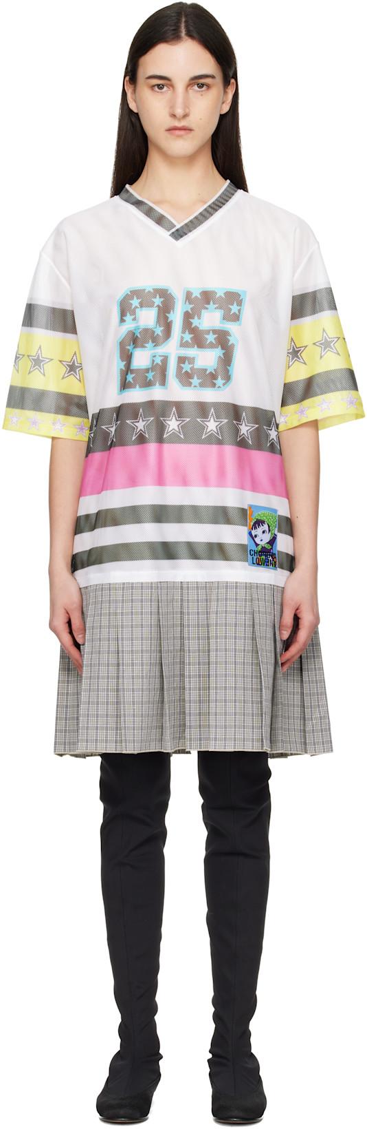 Multicolor Nancy Uniform Jersey Midi Dress by CHOPOVA LOWENA Multicolor Nancy Uniform Jersey Midi Dress by CHOPOVA LOWENA