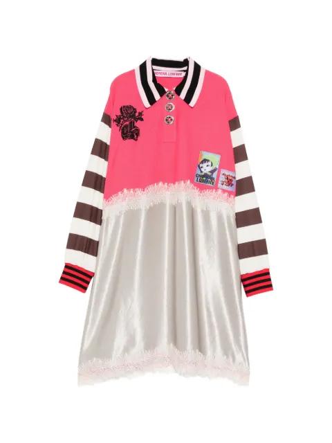 contrasting collar dress by CHOPOVA LOWENA