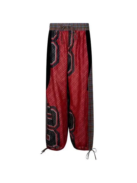 patchwork Basketball track pants by CHOPOVA LOWENA patchwork Basketball track pants by CHOPOVA LOWENA