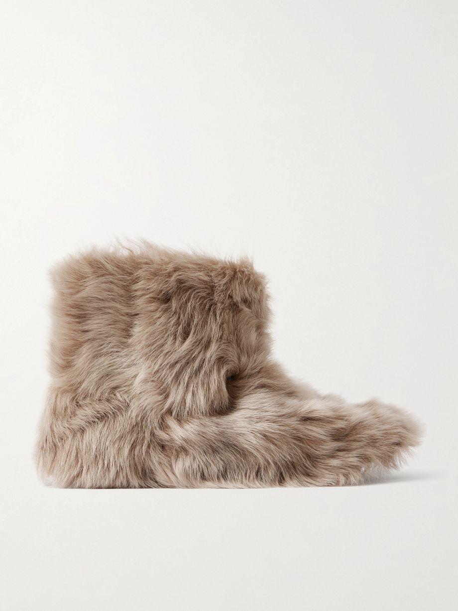 Big Boot shearling ankle boots by CHRISTEN