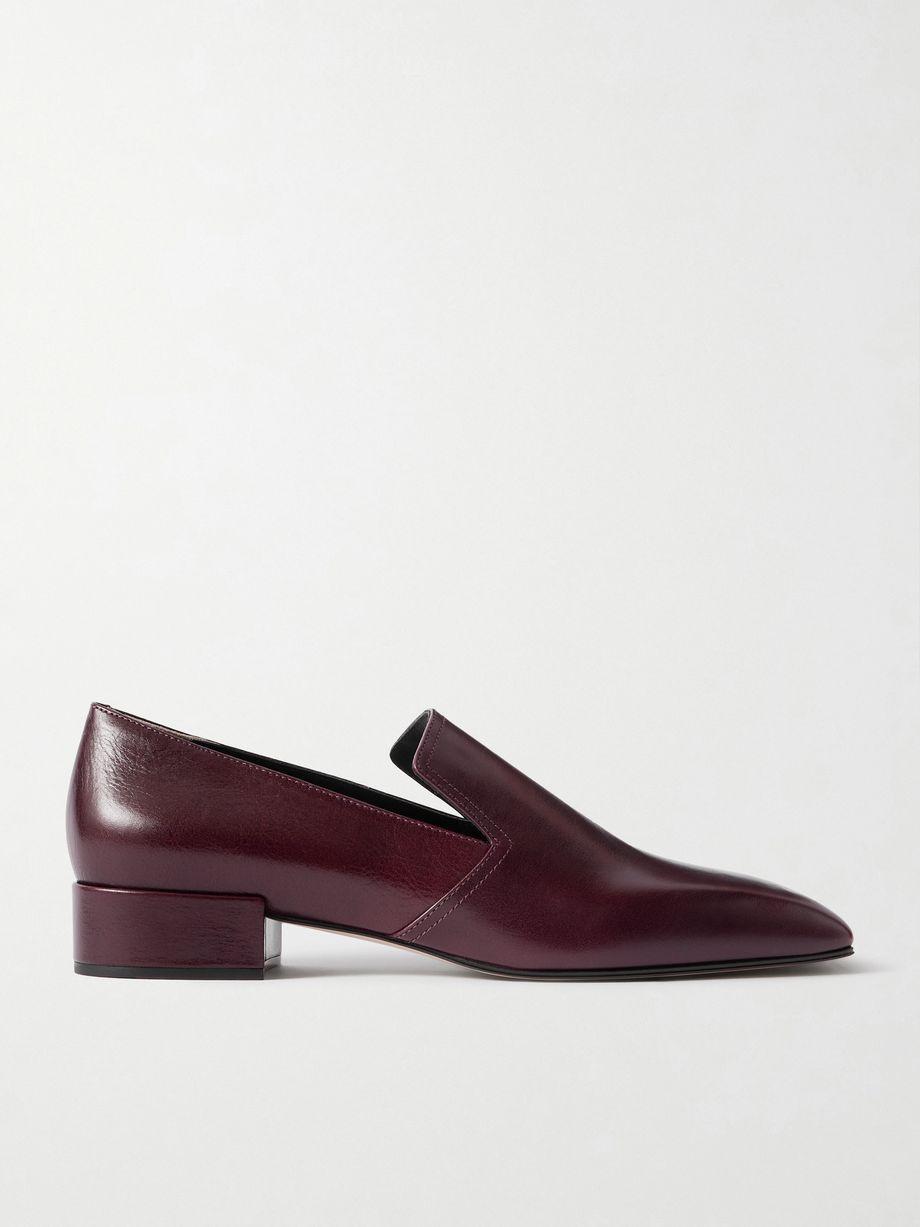 Classic Square leather loafers by CHRISTEN