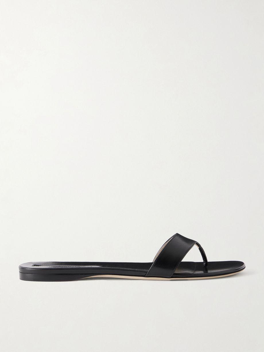 Helix leather thong sandals by CHRISTEN
