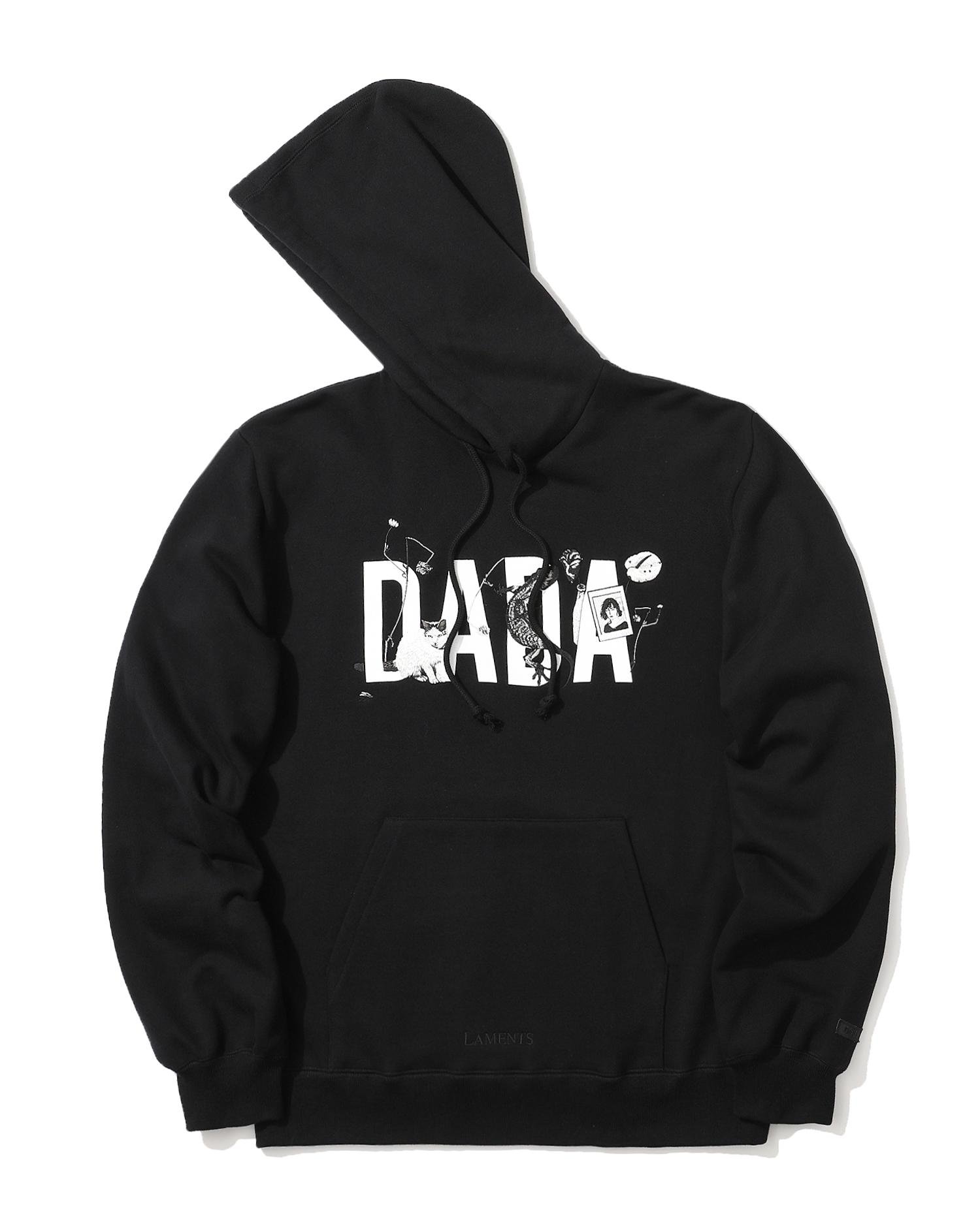 Graphic embroidered logo hoodie by CHRISTIAN DADA