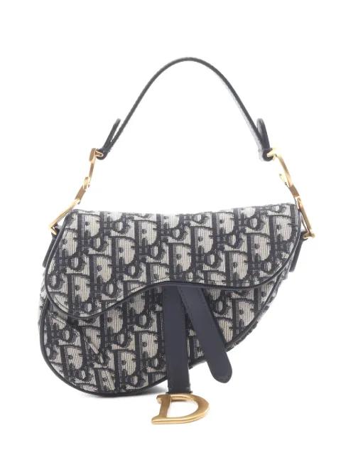 10s jacquard shoulder bag by CHRISTIAN DIOR 