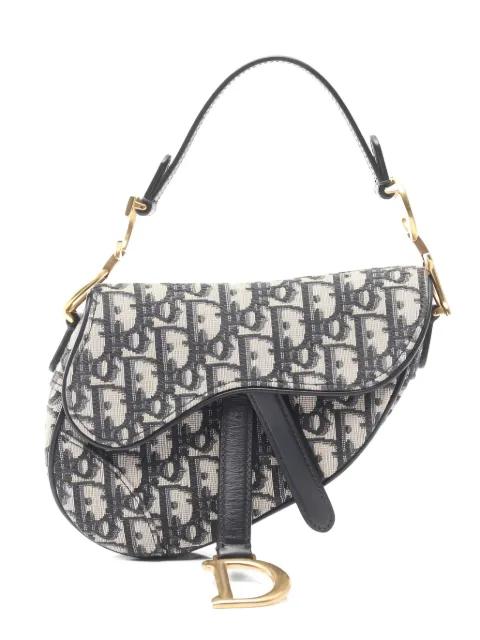 10s oblique jacquard saddle bag by CHRISTIAN DIOR 