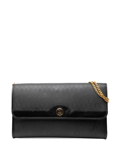 1980-2000 Honeycomb Coated Canvas Chain crossbody bag by CHRISTIAN DIOR 