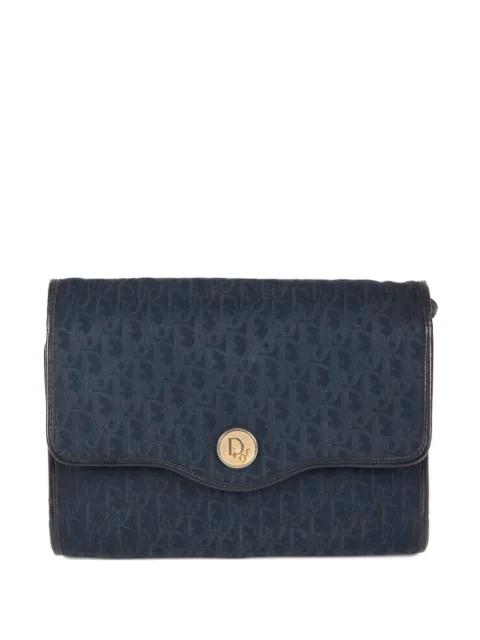 1980s Oblique shoulder bag by CHRISTIAN DIOR 