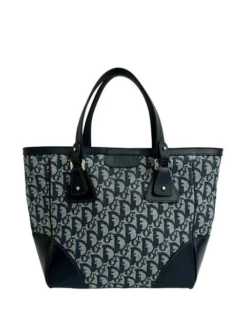 2000-2010 Diorissimo Trotter Canvas Zip tote bag by CHRISTIAN DIOR 