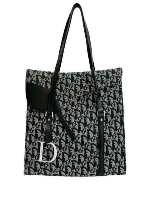 2000-2020 Diorissimo Trotter Canvas Saddle tote bag by CHRISTIAN DIOR 