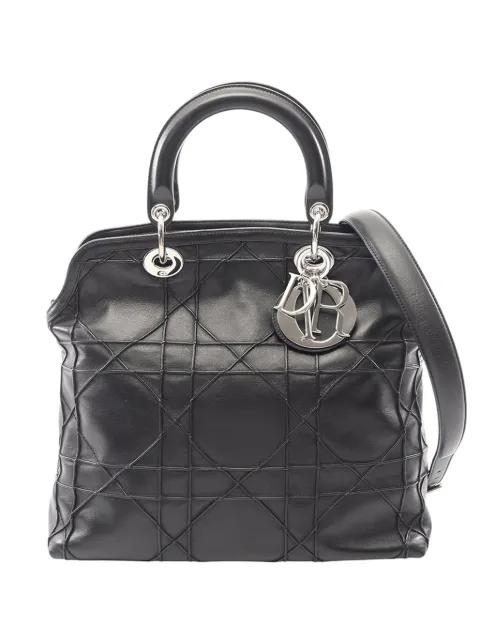 2000-2026 Medium Lambskin Cannage Polochon Granville satchel by CHRISTIAN DIOR 