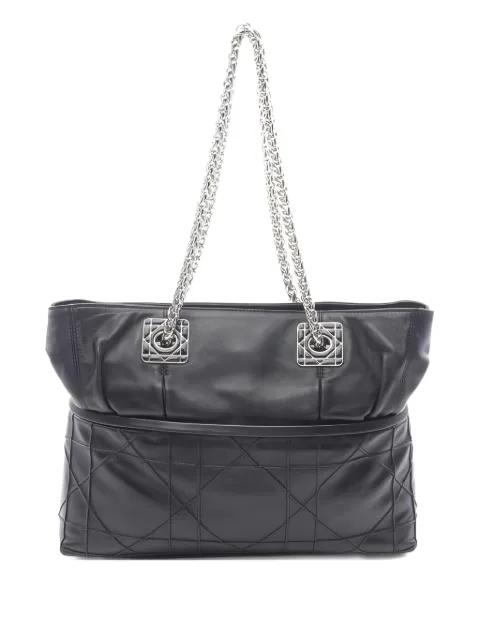 2000s Granville leather tote bag by CHRISTIAN DIOR 