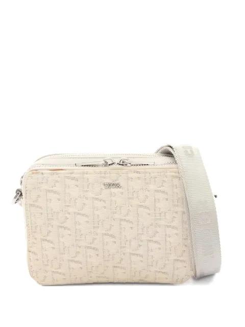2000s logo-pattern shoulder bag by CHRISTIAN DIOR 