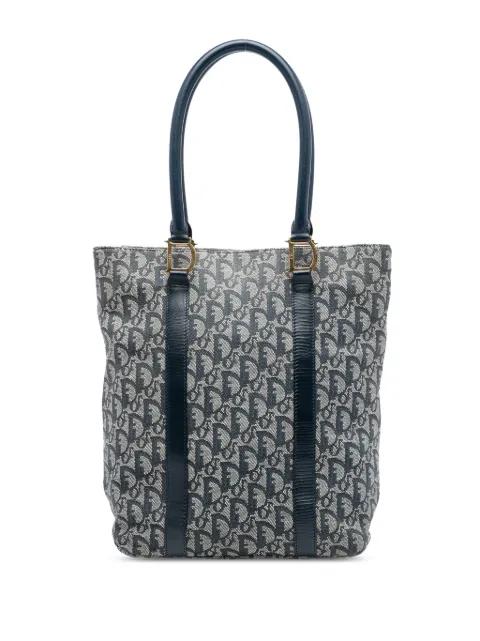 2001 Diorissimo Trotter Canvas tote bag by CHRISTIAN DIOR 