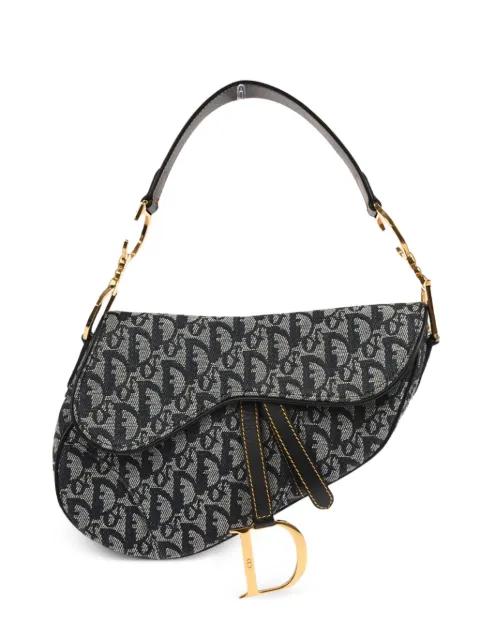 2003 Saddle Oblique jacquard tote bag by CHRISTIAN DIOR 