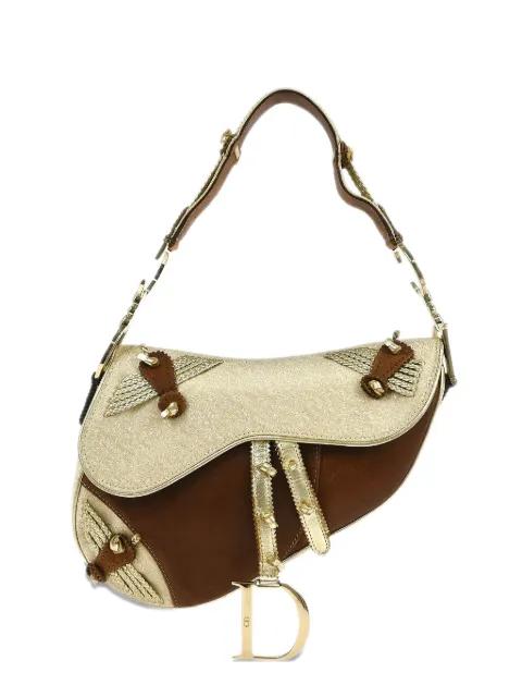 2003 charm-detail shoulder bag by CHRISTIAN DIOR 