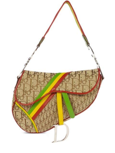 2004 Rasta Oblique Saddle bag by CHRISTIAN DIOR 