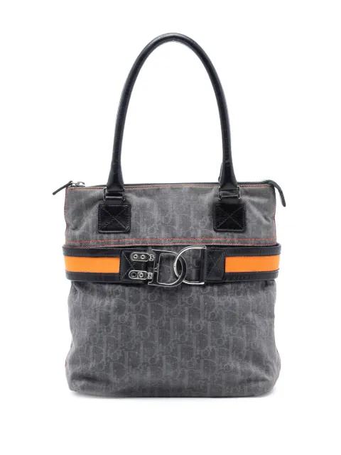 2005 Diorissimo Trotter Denim Flight tote bag by CHRISTIAN DIOR 