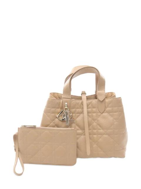 2010-2025 Medium Calfskin Macrocannage Toujours Bag tote bag by CHRISTIAN DIOR 