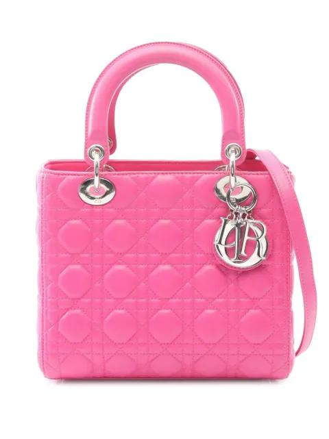 2010-2025 Medium Cannage Lady Dior satchel by CHRISTIAN DIOR 