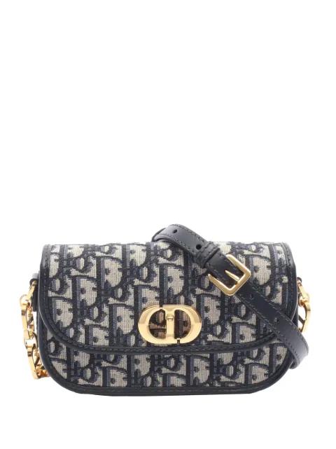 2010-2025 Oblique Jacquard Canvas 30 Montaigne Avenue Bag crossbody bag by CHRISTIAN DIOR 