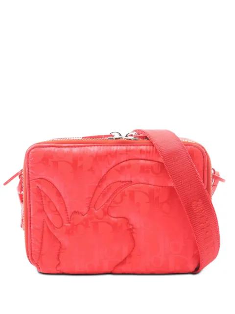 2010-2026 ERL Oblique Mirage Technical Fabric Double Zip crossbody bag by CHRISTIAN DIOR 