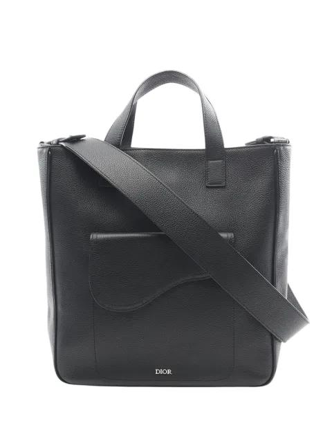 2010-2026 Leather Saddle tote bag by CHRISTIAN DIOR 