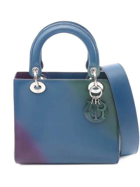 2010-2026 Medium Calfskin Gradient Lady Dior satchel by CHRISTIAN DIOR 
