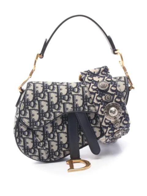 2010-2026 Mini Canvas Oblique Saddle satchel by CHRISTIAN DIOR 