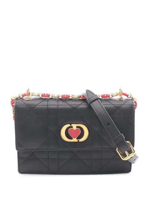 2010-2026 Mini Lambskin Macrocannage Miss Caro Bag crossbody bag by CHRISTIAN DIOR 