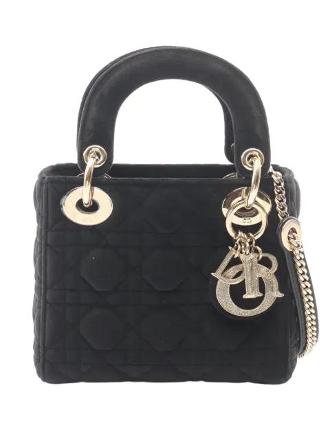 2010-2026 Mini Nylon Cannage Lady Dior satchel by CHRISTIAN DIOR 