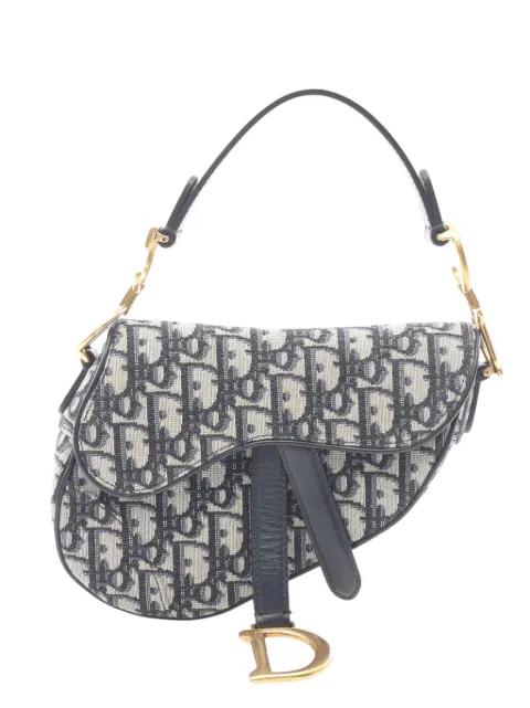 2010-2026 Mini Oblique Canvas Saddle Bag handbag by CHRISTIAN DIOR 