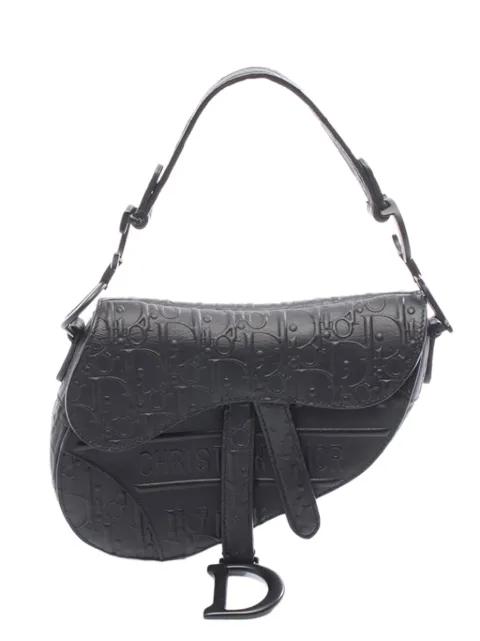 2010-2026 Mini Oblique Embossed Saddle satchel by CHRISTIAN DIOR 