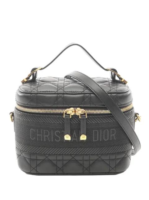 2010-2026 Small Lambskin Cannage DiorTravel Vanity Case satchel by CHRISTIAN DIOR 