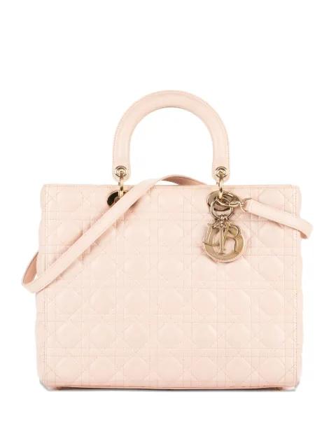 2010 Lady Dior Cannage handbag by CHRISTIAN DIOR 