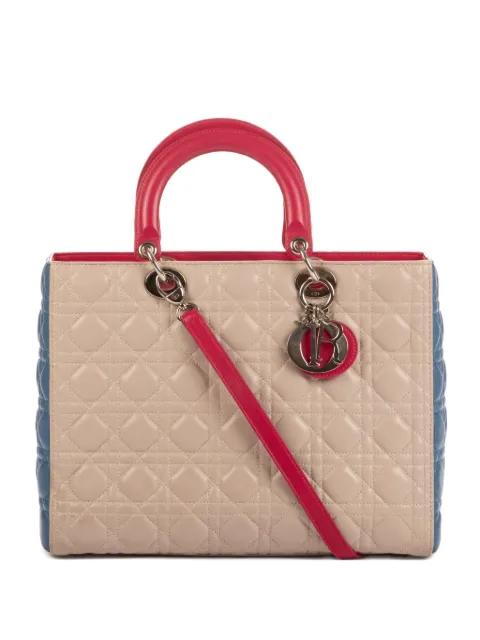 2010 Lady Dior handbag by CHRISTIAN DIOR 