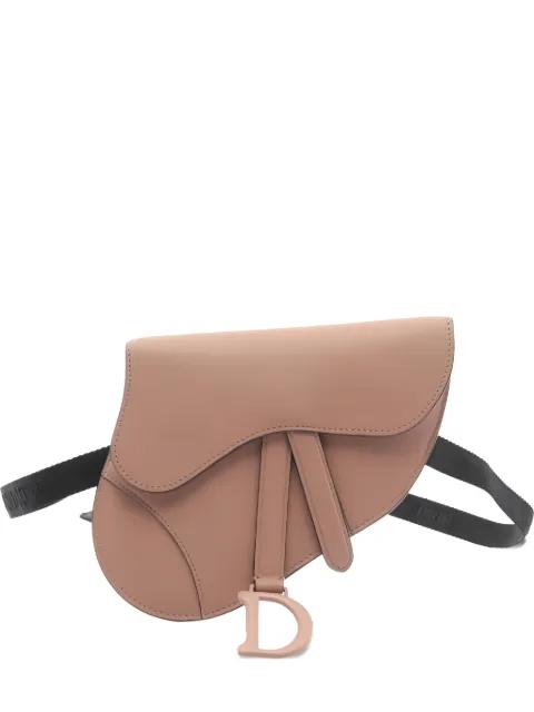2010s Saddle leather belt bag by CHRISTIAN DIOR 