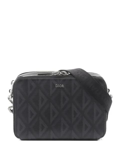 2010s geometric-pattern messenger bag by CHRISTIAN DIOR 