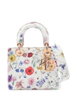 2010s small Lady Dior My ABCDior Florilegio tote bag by CHRISTIAN DIOR 2010s small Lady Dior My ABCDior Florilegio tote bag by CHRISTIAN DIOR