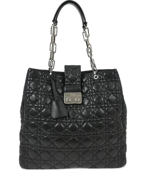 2011 Lady Dior tote bag by CHRISTIAN DIOR 