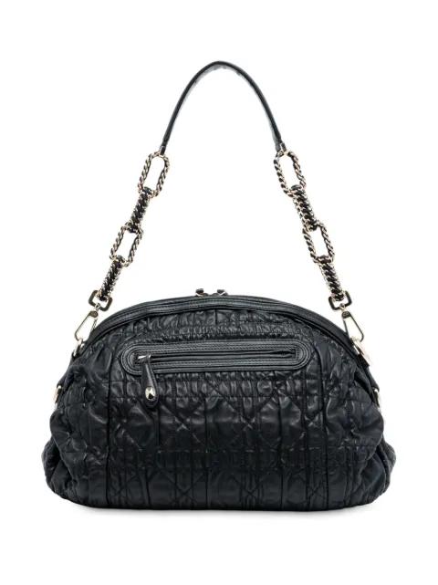 2011 Lambskin Cannage Gaufre Delices shoulder bag by CHRISTIAN DIOR 