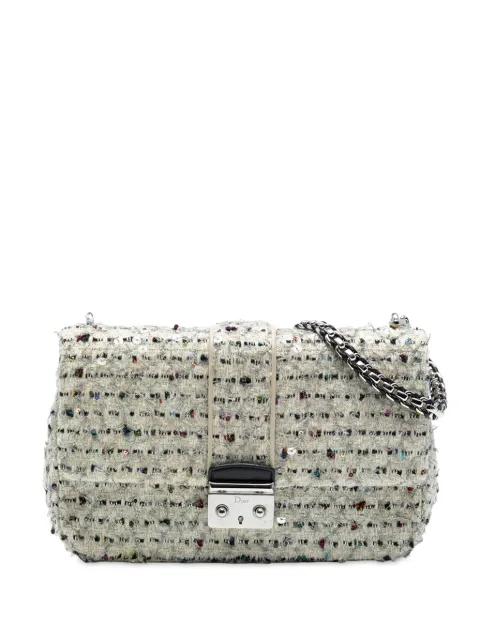 2013 Medium Tweed Miss Dior Flap crossbody bag by CHRISTIAN DIOR 2013 Medium Tweed Miss Dior Flap crossbody bag by CHRISTIAN DIOR