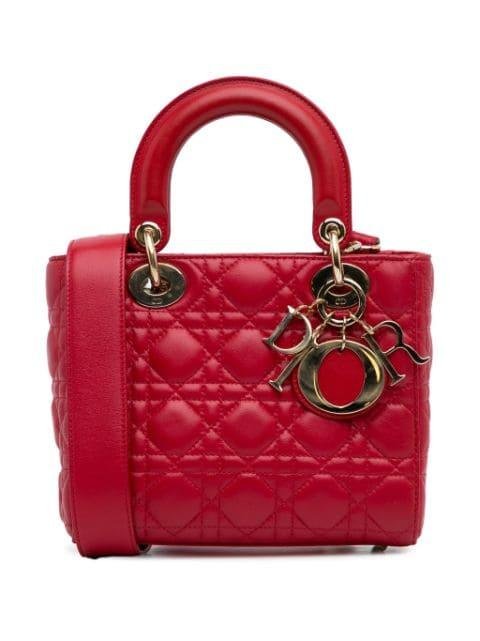 2016 Small Cannage Lady Dior My ABCDior satchel by CHRISTIAN DIOR