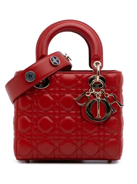 2017 Small Lambskin Cannage My ABCDior Lady Dior satchel by CHRISTIAN DIOR 