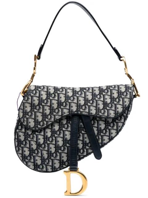 2019 Oblique Canvas Saddle Bag shoulder bag by CHRISTIAN DIOR 