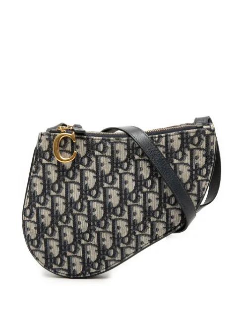 2019 Oblique Canvas Saddle Triple Zip crossbody bag by CHRISTIAN DIOR 2019 Oblique Canvas Saddle Triple Zip crossbody bag by CHRISTIAN DIOR