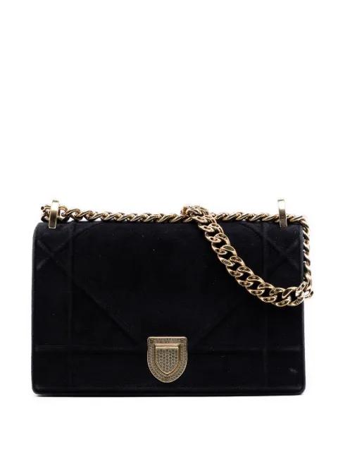 2019 Small Velvet Diorama Flap crossbody bag by CHRISTIAN DIOR 