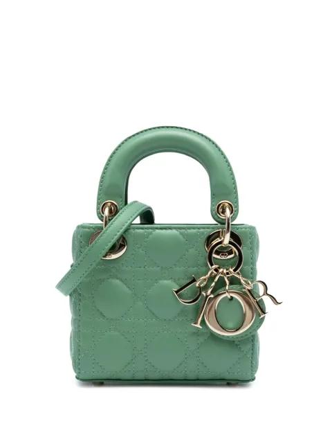 2020 Micro Lambskin Cannage Lady Dior satchel by CHRISTIAN DIOR 
