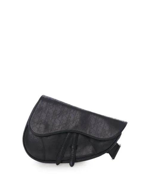 2020 Oblique Perforated Calfskin Galaxy Saddle Bag crossbody bag by CHRISTIAN DIOR 