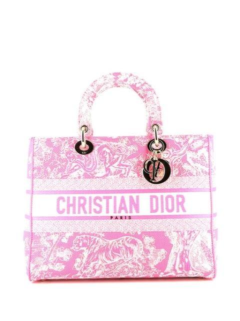 2020s pre-owned Lady D-Lite tote bag by CHRISTIAN DIOR 