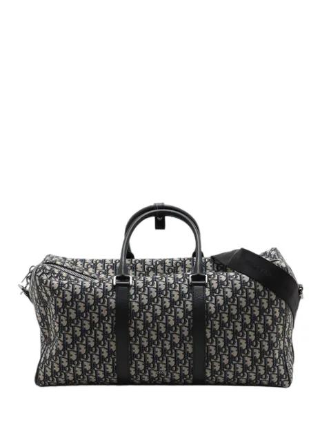 2021-2026 Oblique Canvas Lingot 50 travel bag by CHRISTIAN DIOR 